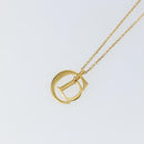 Christian Dior Necklace metal Gold Auth sw1635-3