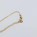 Christian Dior Necklace metal Gold Auth sw1635-7