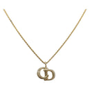 Christian Dior Necklace metal Gold Auth sw1638-1