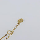 Christian Dior Necklace metal Gold Auth sw1638-10