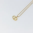 Christian Dior Necklace metal Gold Auth sw1638-13