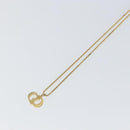 Christian Dior Necklace metal Gold Auth sw1638-14