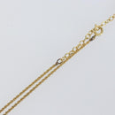 Christian Dior Necklace metal Gold Auth sw1638-18