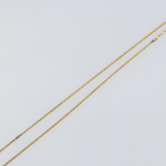 Christian Dior Necklace metal Gold Auth sw1638