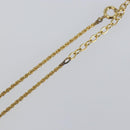 Christian Dior Necklace metal Gold Auth sw1638-8
