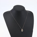 TIFFANY&Co. 18K Yellow Gold Twist Knot Necklace Ag925 Silver Auth SW1642-13