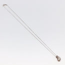 TIFFANY&Co. 18K Yellow Gold Twist Knot Necklace Ag925 Silver Auth SW1642-2