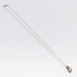 TIFFANY&Co. 18K Yellow Gold Twist Knot Necklace Ag925 Silver Auth SW1642 - 0