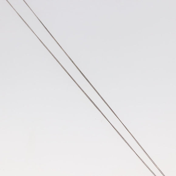 TIFFANY&Co. 18K Yellow Gold Twist Knot Necklace Ag925 Silver Auth SW1642