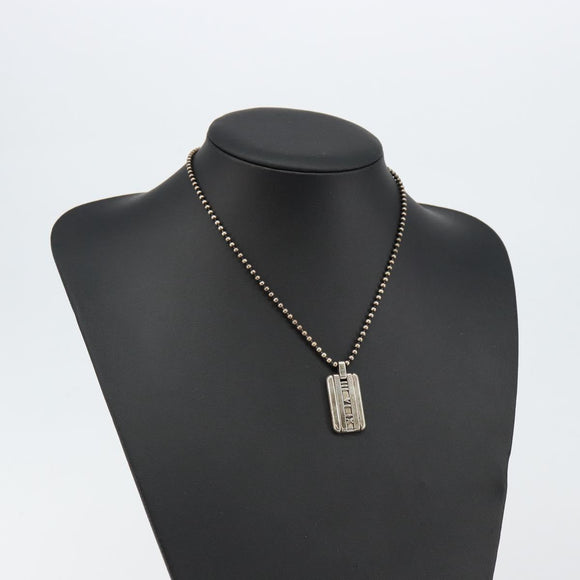 TIFFANY&Co. Atlas Necklace Ag925 Silver Auth SW1643