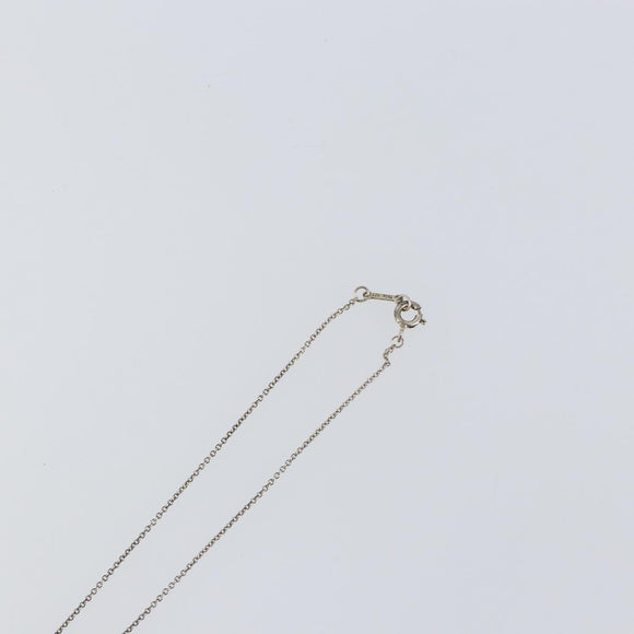 TIFFANY&Co. Crown of Hearts Medallion Necklace Ag925 Silver Auth SW1644