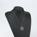 TIFFANY&Co. Crown of Hearts Medallion Necklace Ag925 Silver Auth SW1644-13