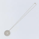 TIFFANY&Co. Crown of Hearts Medallion Necklace Ag925 Silver Auth SW1644-2