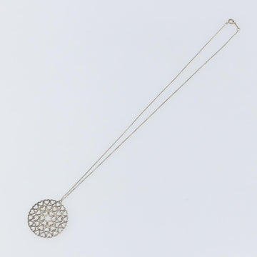 TIFFANY&Co. Crown of Hearts Medallion Necklace Ag925 Silver Auth SW1644 - 0