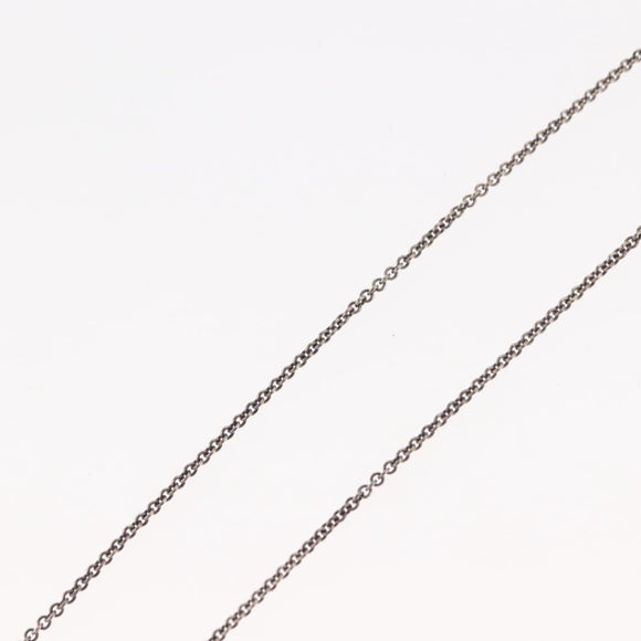 TIFFANY&Co. 1837 Concave Circle Necklace Ag925 Silver Auth SW1646