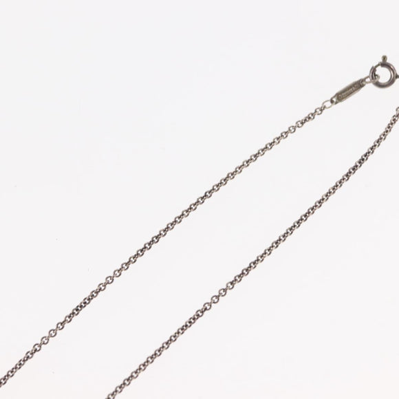 TIFFANY&Co. 1837 Concave Circle Necklace Ag925 Silver Auth SW1646