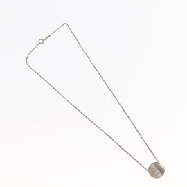 TIFFANY&Co. 1837 Concave Circle Necklace Ag925 Silver Auth SW1646 - 0