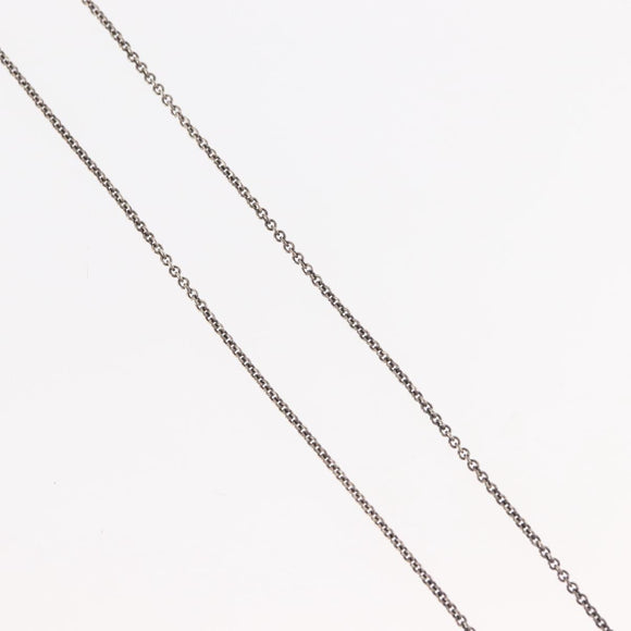 TIFFANY&Co. 1837 Concave Circle Necklace Ag925 Silver Auth SW1646