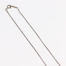 TIFFANY&Co. 1837 Concave Circle Necklace Ag925 Silver Auth SW1646-6