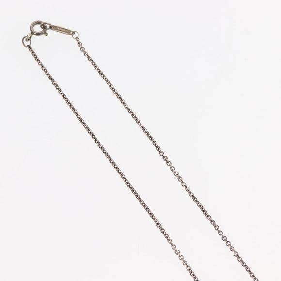 TIFFANY&Co. 1837 Concave Circle Necklace Ag925 Silver Auth SW1646