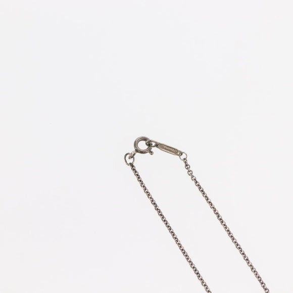 TIFFANY&Co. 1837 Concave Circle Necklace Ag925 Silver Auth SW1646