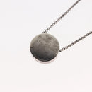 TIFFANY&Co. 1837 Concave Circle Necklace Ag925 Silver Auth SW1646-9