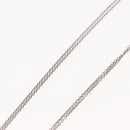 TIFFANY&Co. Infinity Necklace Ag925 Silver Auth SW1647-10