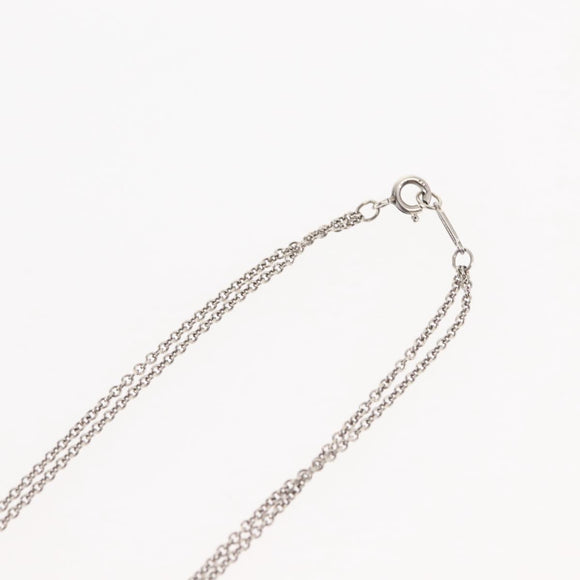 TIFFANY&Co. Infinity Necklace Ag925 Silver Auth SW1647