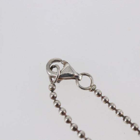 TIFFANY&Co. Roman Cross Necklace Ag925 Silver Auth SW1648