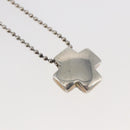 TIFFANY&Co. Roman Cross Necklace Ag925 Silver Auth SW1648-9