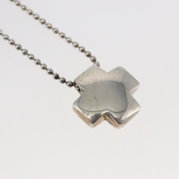 TIFFANY&Co. Roman Cross Necklace Ag925 Silver Auth SW1648