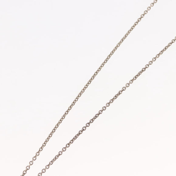 TIFFANY&Co. Atlas Cube Necklace Ag925 Silver Auth SW1649