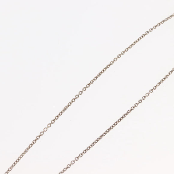 TIFFANY&Co. Atlas Cube Necklace Ag925 Silver Auth SW1649