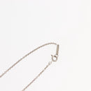 TIFFANY&Co. Atlas Cube Necklace Ag925 Silver Auth SW1649-12