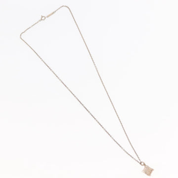 TIFFANY&Co. Atlas Cube Necklace Ag925 Silver Auth SW1649 - 0