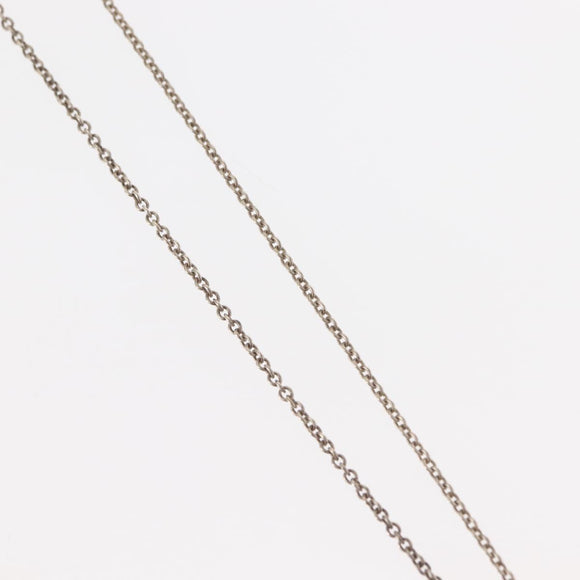 TIFFANY&Co. Atlas Cube Necklace Ag925 Silver Auth SW1649