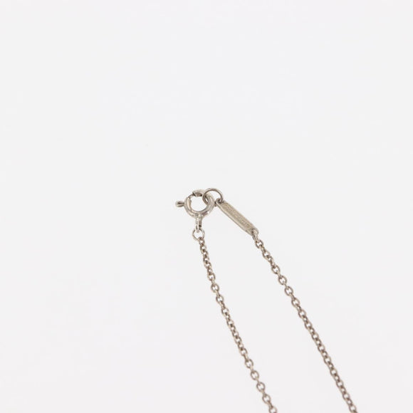 TIFFANY&Co. Atlas Cube Necklace Ag925 Silver Auth SW1649