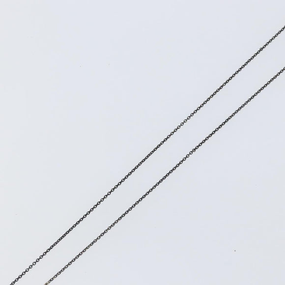 TIFFANY&Co. Loving heart Necklace Ag925 Silver Auth SW1650