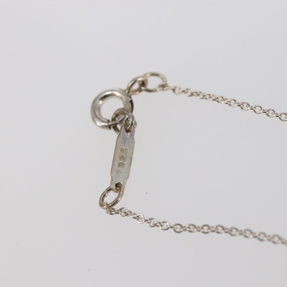 TIFFANY&Co. 18K Twist Knot Necklace Ag925 Silver Auth SW1651