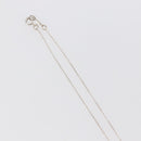 TIFFANY&Co. 18K Twist Knot Necklace Ag925 Silver Auth SW1651-6