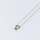 TIFFANY&Co. Loving heart Necklace Ag925 Silver Auth SW1652-10