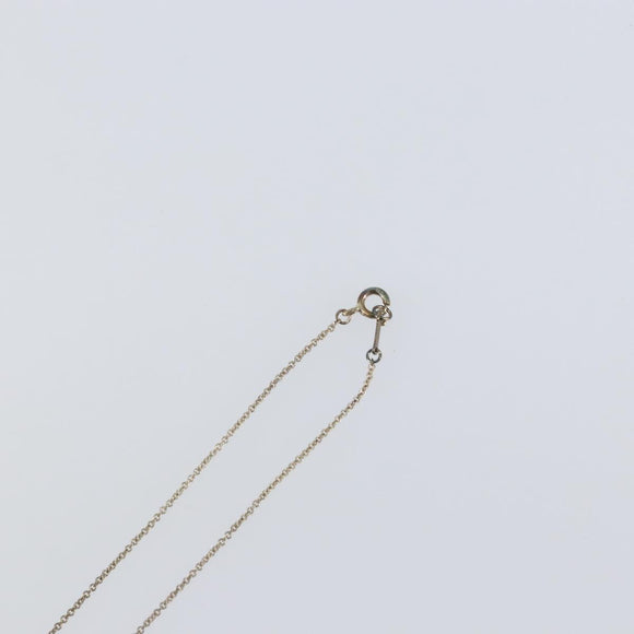 TIFFANY&Co. Loving heart Necklace Ag925 Silver Auth SW1652