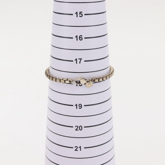 TIFFANY&Co. Venetian Bracelet Ag925 Silver Auth SW1653