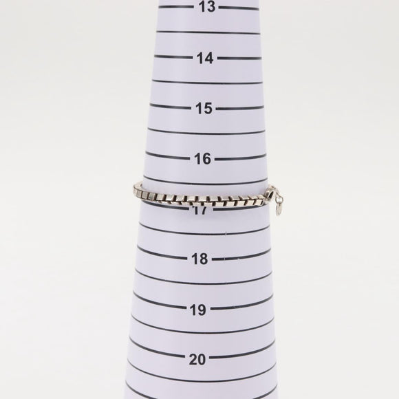 TIFFANY&Co. Venetian Bracelet Ag925 Silver Auth SW1654