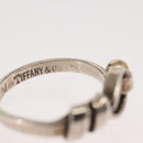 TIFFANY&Co. Love Knot Ring Ag925 K18 Silver Auth SW1656-10