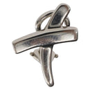 TIFFANY&Co. Kiss X Earring Ag925 Silver Auth SW1657-2