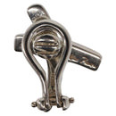 TIFFANY&Co. Kiss X Earring Ag925 Silver Auth SW1657-3