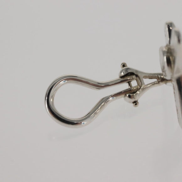 TIFFANY&Co. Kiss X Earring Ag925 Silver Auth SW1657