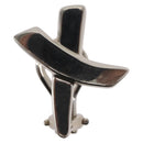 TIFFANY&Co. Kiss X Earring Ag925 Silver Auth SW1657-6