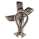 TIFFANY&Co. Kiss X Earring Ag925 Silver Auth SW1657-7